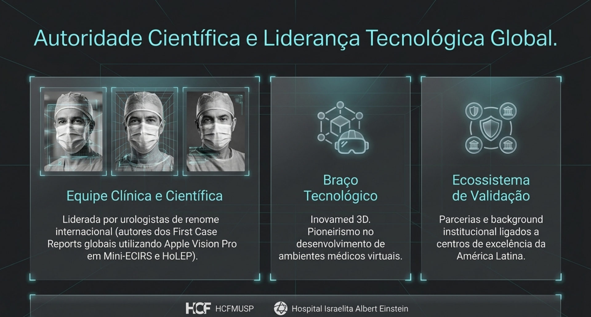 Equipe clínica e científica